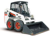 bobcat fronloader snow removal