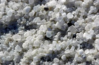 snow melting road salt